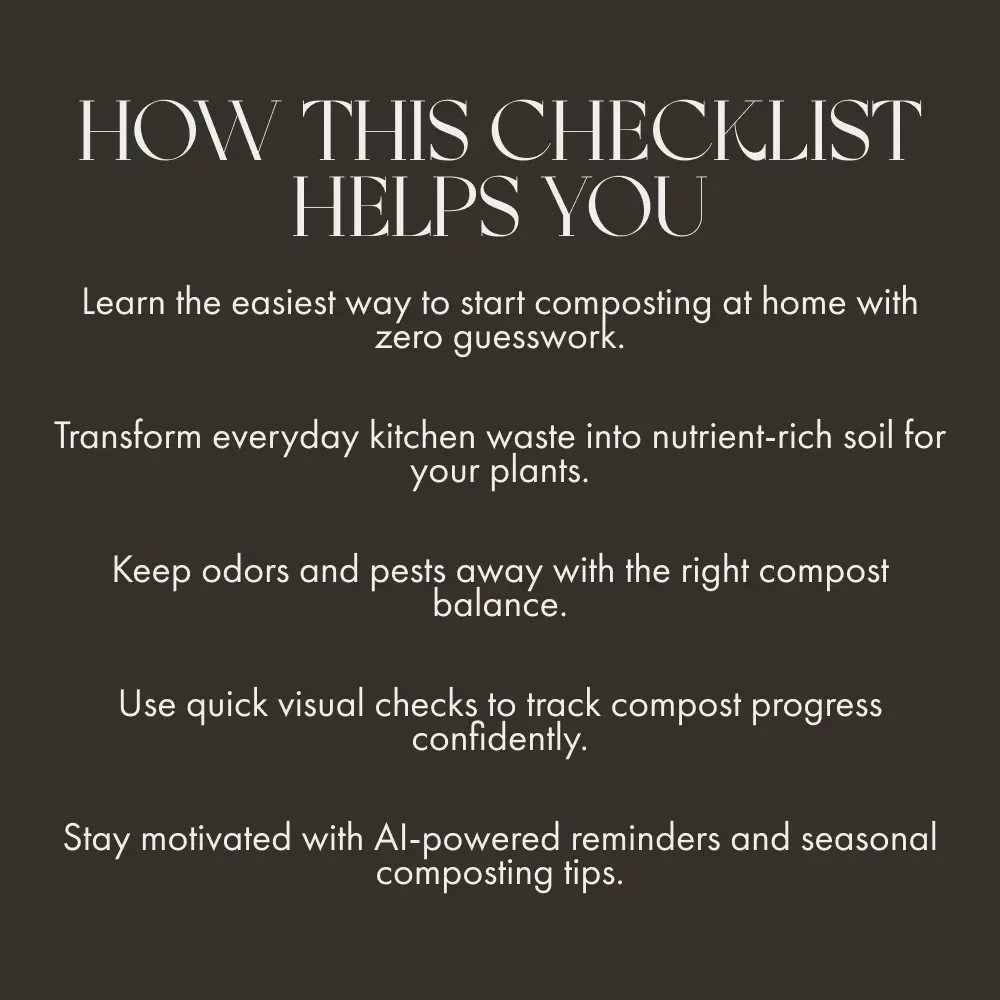 The Zero-Waste Kitchen Checklist | Sustainable Living Guide | Eco-Friendly Tips for Composting Kitchen Waste