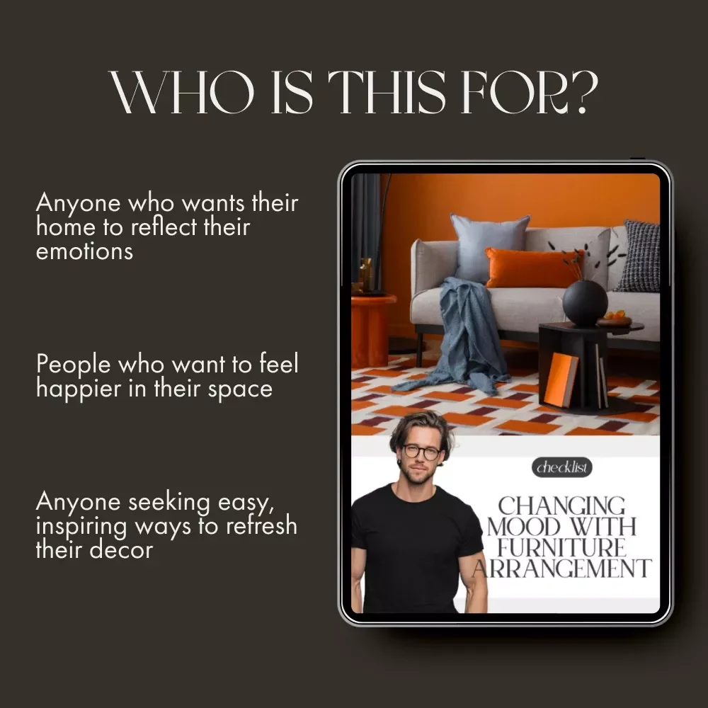 Changing Mood with Furniture Arrangement | Home Mood Design Guide | Digital Download for Interior Energy, Calm & Creativity | AI Home Styling eBook