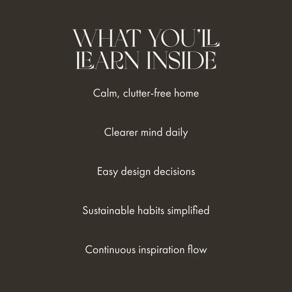 Effortless Style Through Simplicity | Minimalist Home Design & Decor Guide | Digital Download for How to Decorate and Maintain a Minimalist Home | Modern Living eBook