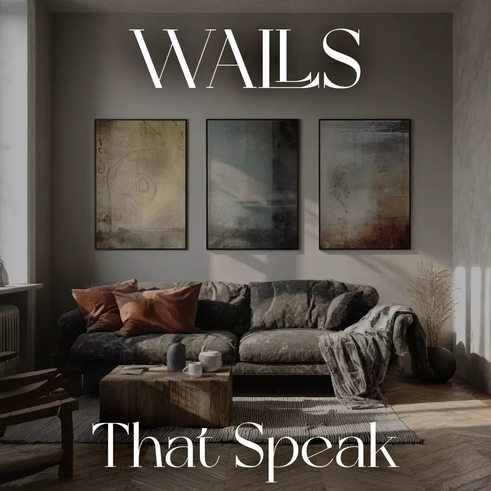 Walls That Speak: Transform Your Mood with Art | Digital Guide for Home Decor Lovers | Learn how to change mood with wall art, color psychology & emotional design inspiration