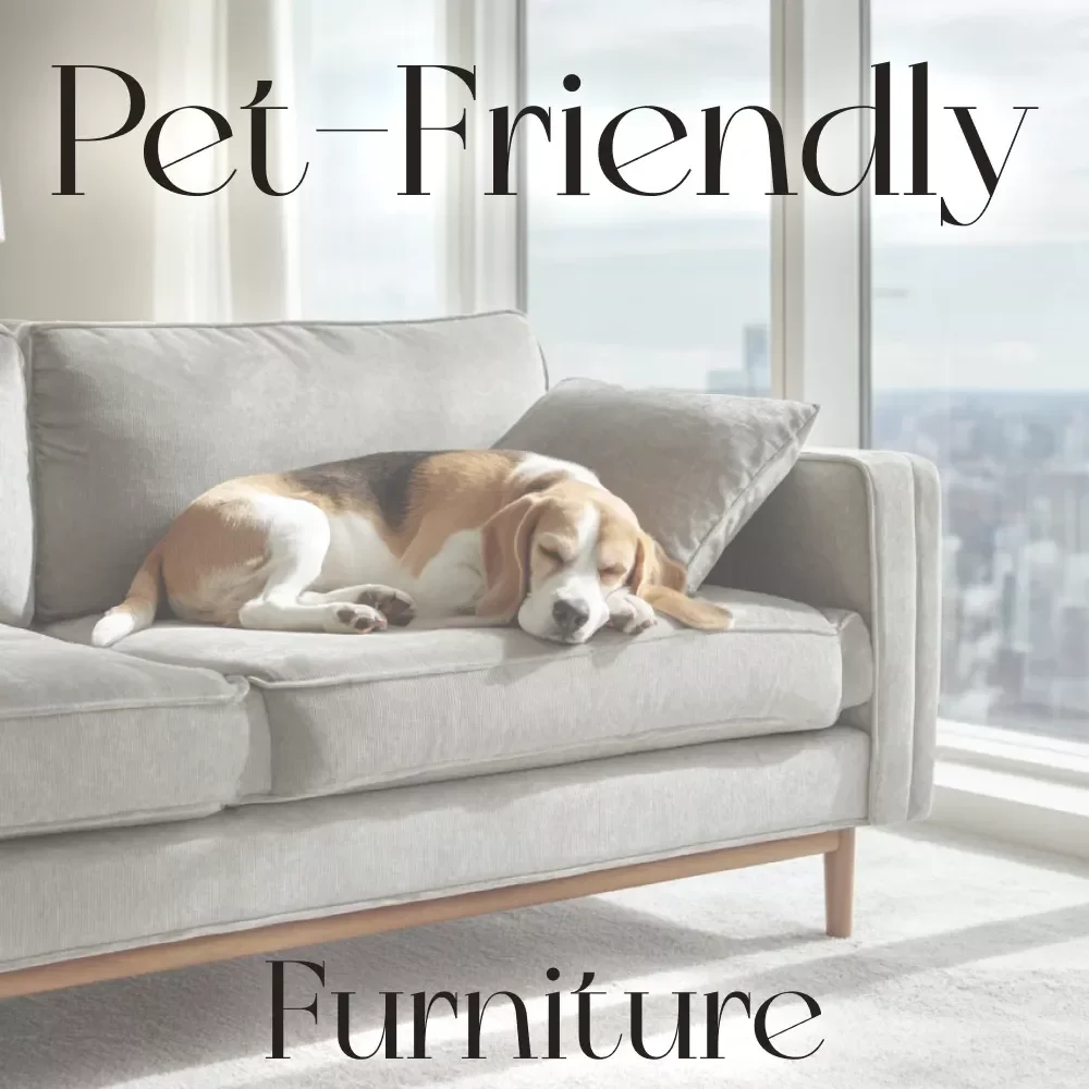 A Pet-Friendly Furniture Arrangement Checklist | Digital Download Home Design Guide | How to Arrange Furniture with Pets | Cozy, Safe & Stylish Pet Zones