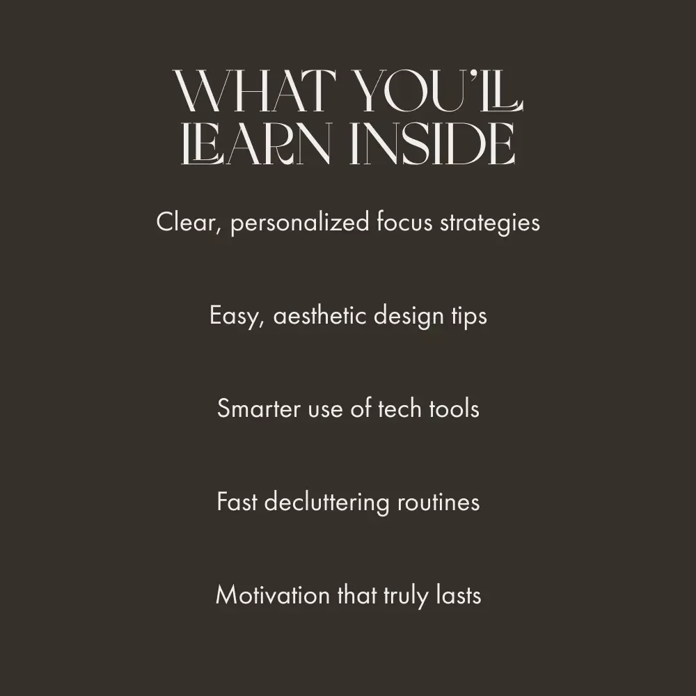 Your Perfect Study Space Starts Here | The Best Way to Design a Study Area | Digital eBook Guide for Students & Creatives