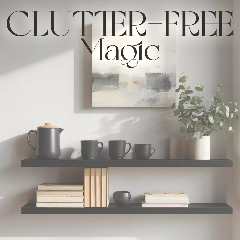 Clutter-Free Magic: Simple Steps to Sparkling Surfaces ✨ | Printable Home Organization Checklist | How to Keep Surfaces Clutter Free | Minimalist Cleaning Guide