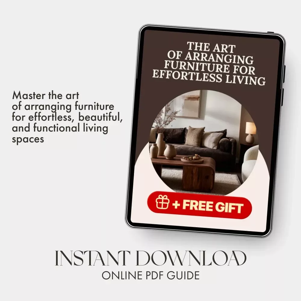 The Art of Arranging Furniture for Effortless Living | Home Design eBook | Interior Flow Guide | How to Arrange Furniture for Better Flow | Digital Download