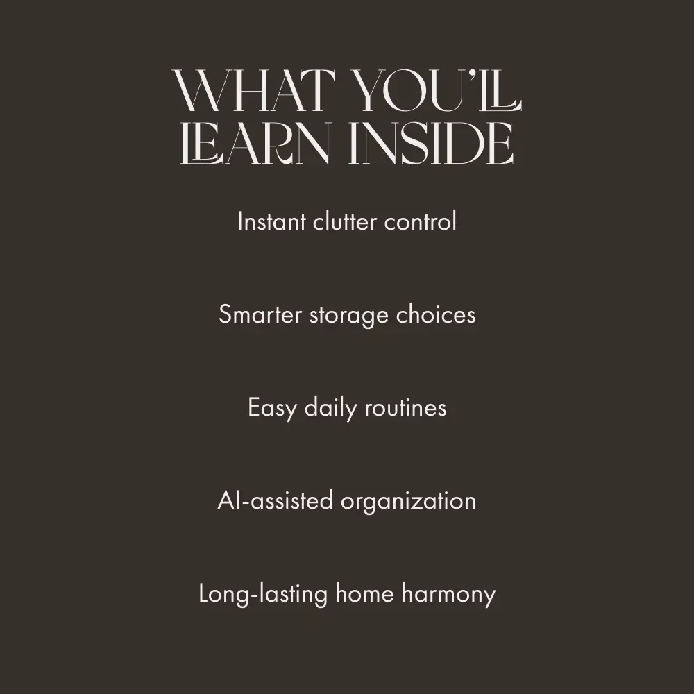 Tame the Clutter: Containers That Transform Your Home | Digital Guide for Instant Organization | Learn What Basic Containers Reduce Mess Instantly