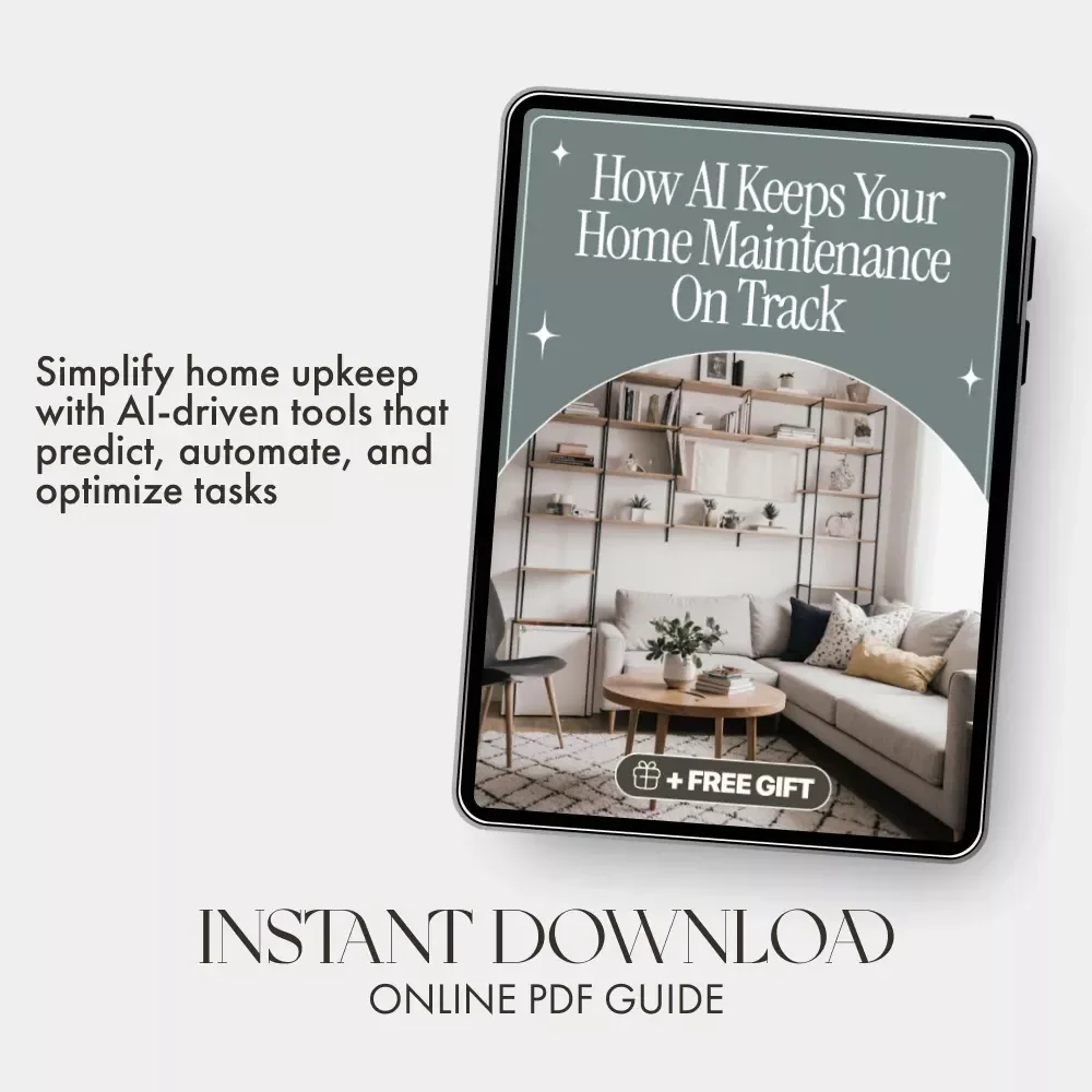 How AI Keeps Your Home Maintenance on Track | Smart Home Care Digital Guide | Learn How to Use AI to Track Home Maintenance Easily