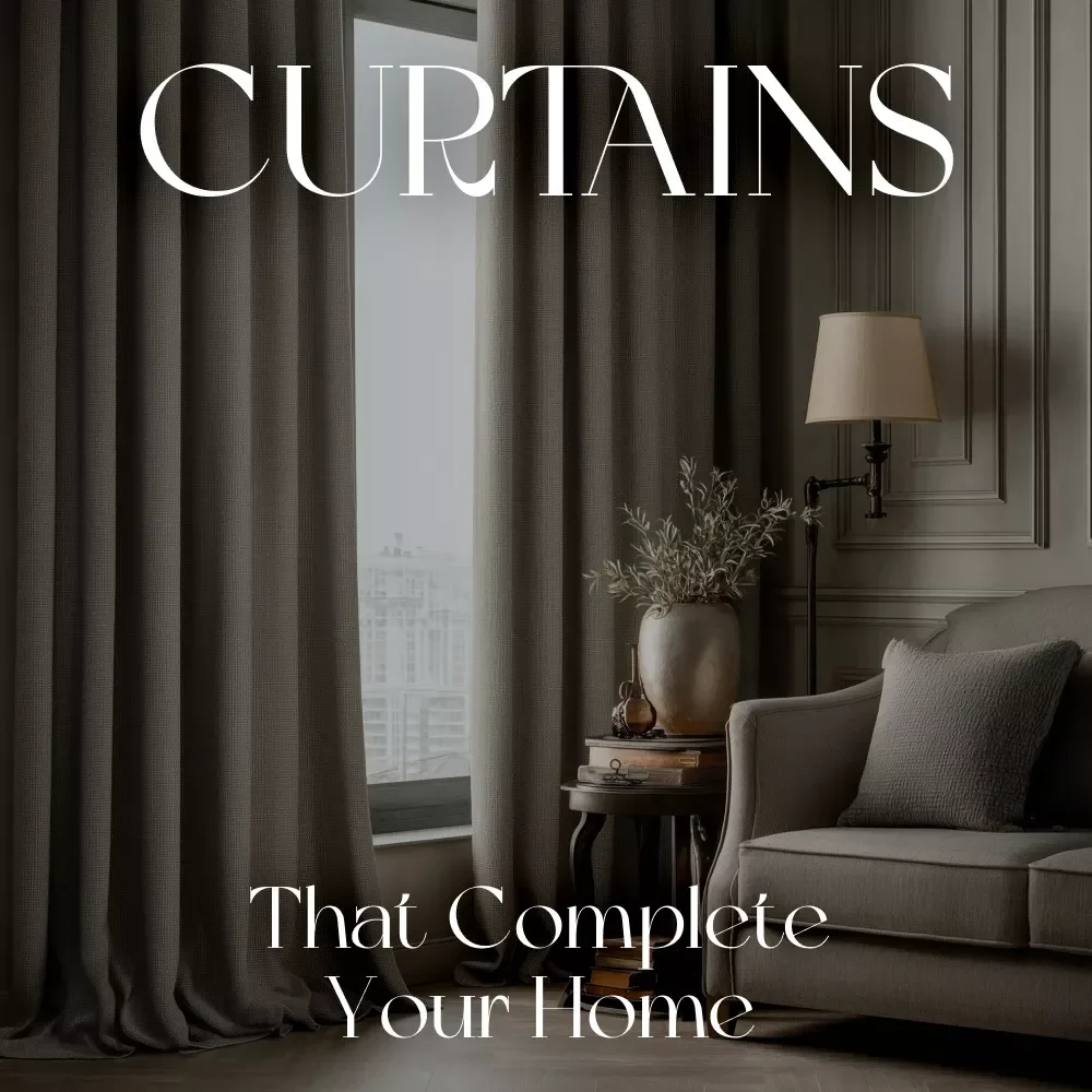 Curtains That Complete Your Home | Digital gUIDE on How to Choose Curtains | Interior Design & Home Styling eBook