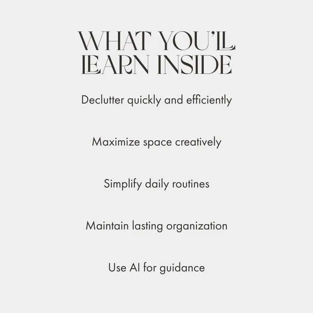 The Ultimate Guide to Organizing a Closet with No System: How to Organize a Closet with No System eBook, Step-by-Step Closet Decluttering & Organization Guide