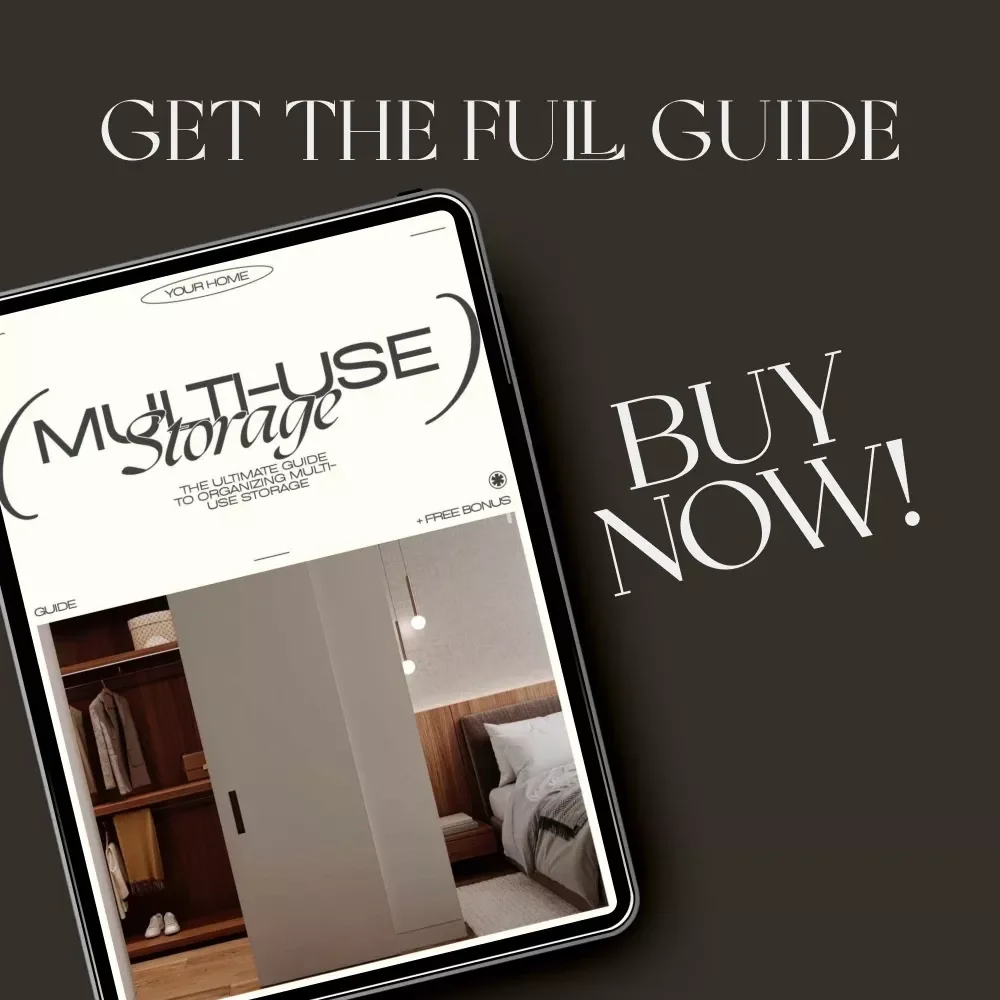 The Ultimate Guide to Organizing Multi-Use Storage | Best Way to Organize Multi Use Storage | Digital Download Home Organization Guide