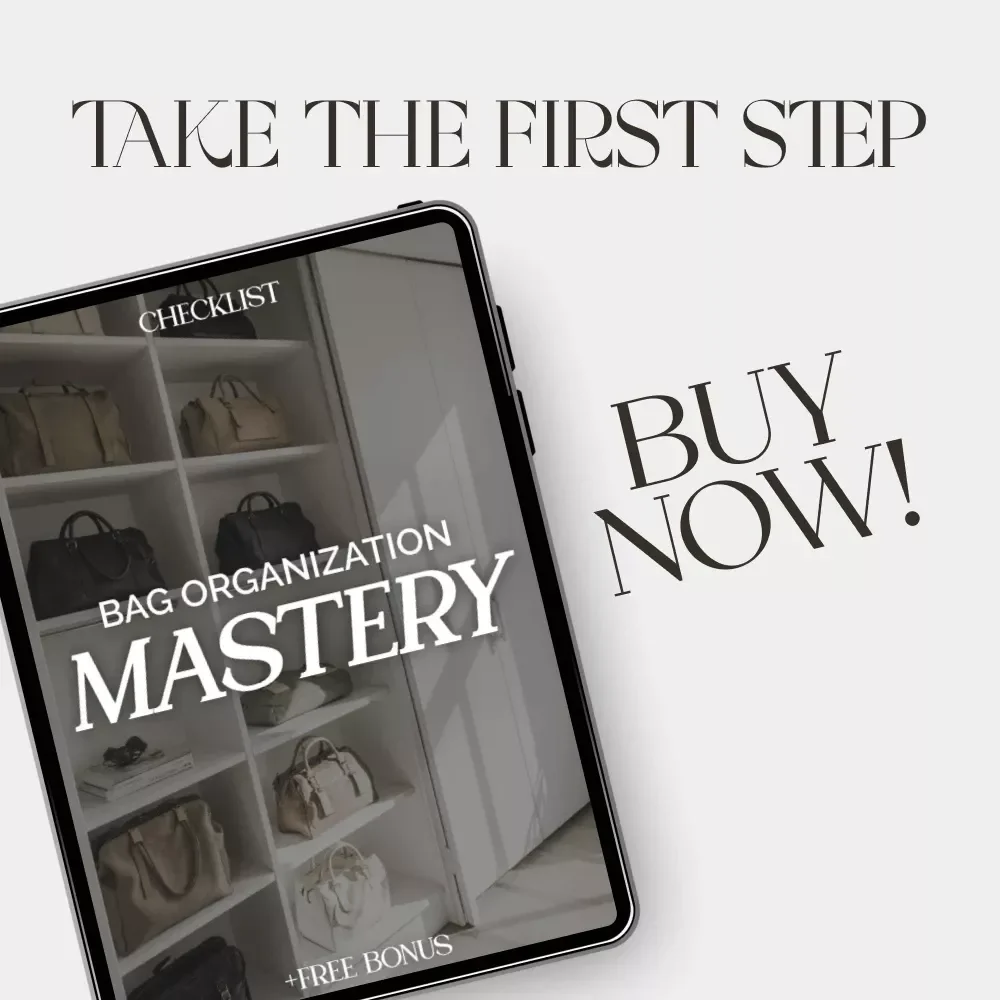 Bag Organization Mastery Checklist | Digital Download | Ultimate Guide to the Best Way to Organize Bags for Travel, Work, and Everyday Life