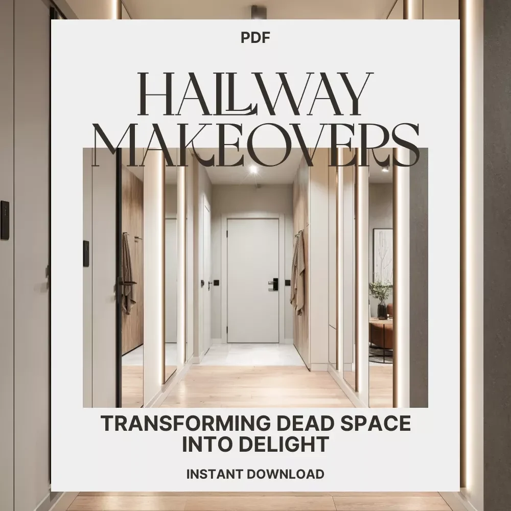 Hallway Makeovers: Transforming Dead Space into Delight | What to Do with Dead Space in Hallway | Home Styling Guide, Small Space Decor eBook, Functional Design Inspiration