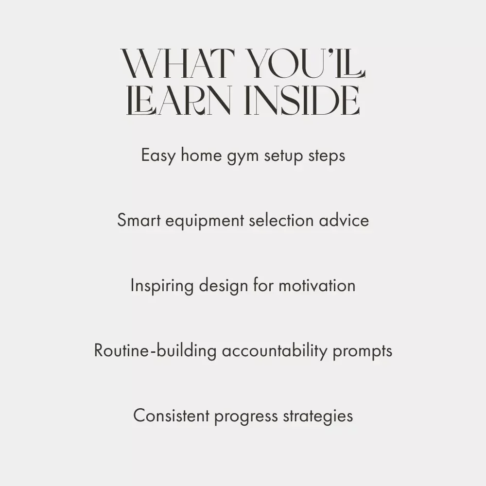 Building Your Own Workout Space That Inspires Movement | Home Gym Setup Guide | How to Create a Workout Area at Home for Motivation and Energy