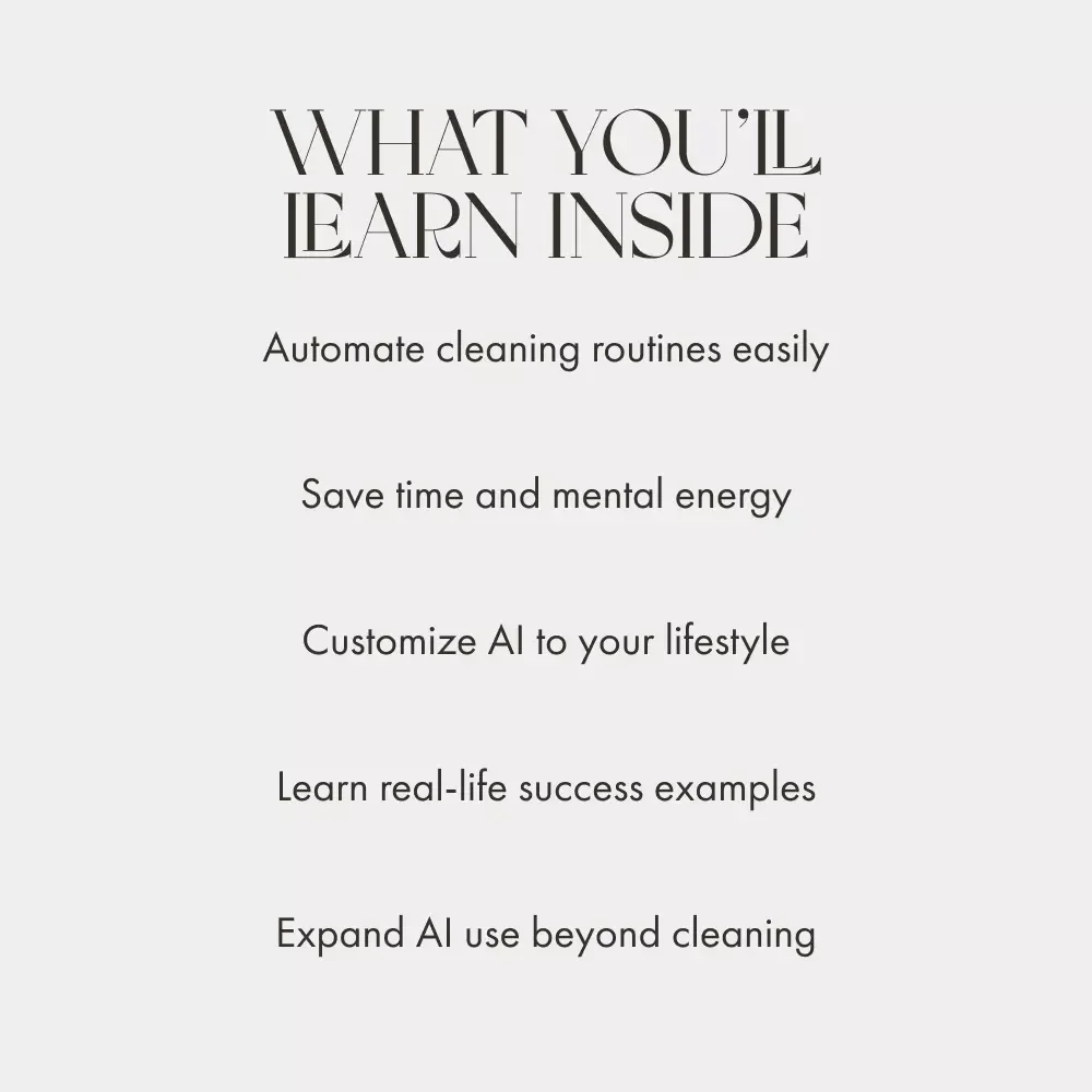 How to Use AI to Create Effortless Cleaning Reminders | Digital Guide for Smarter Home Routines, Productivity, and Organized Living