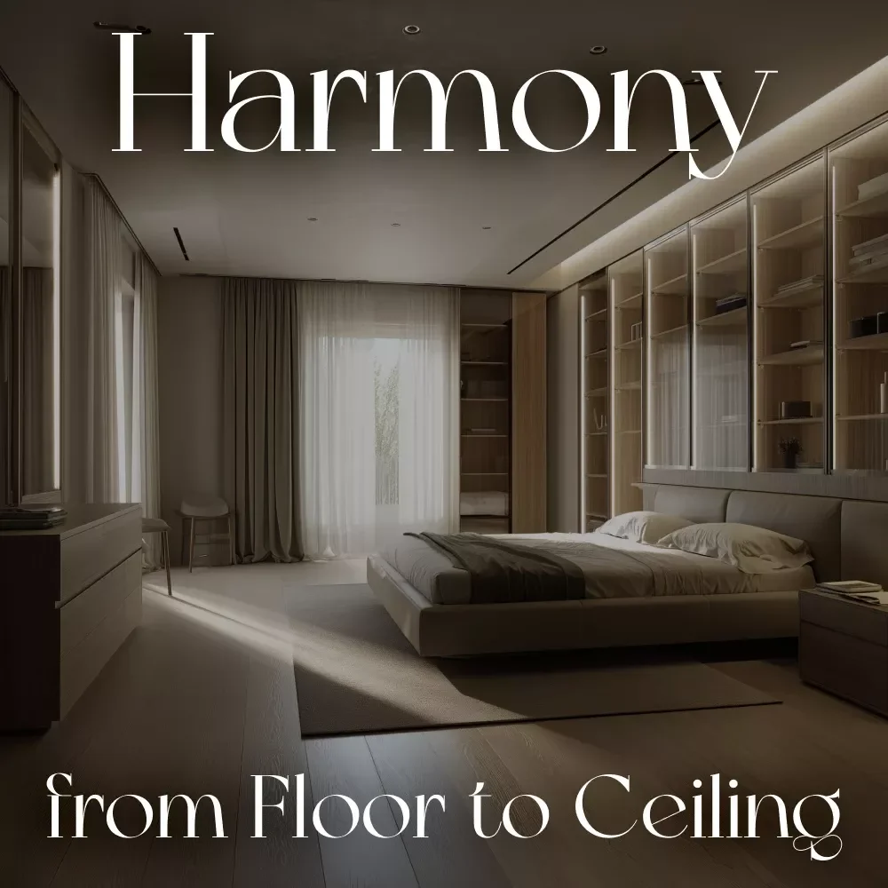 Creating Harmony from Floor to Ceiling in Your Bedroom | How to Use Top to Bottom in Bedroom | Digital Home Design Guide for Better Light, Style & Balance