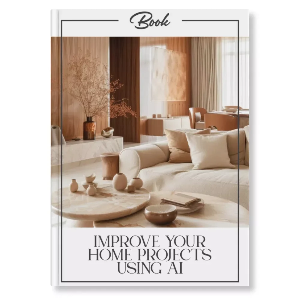 Improve Your Home Projects Using AI | Digital Guide for Smart Home Renovation, AI Design Tools, Budget Planning & DIY Inspiration | Instant Download eBook & Checklist