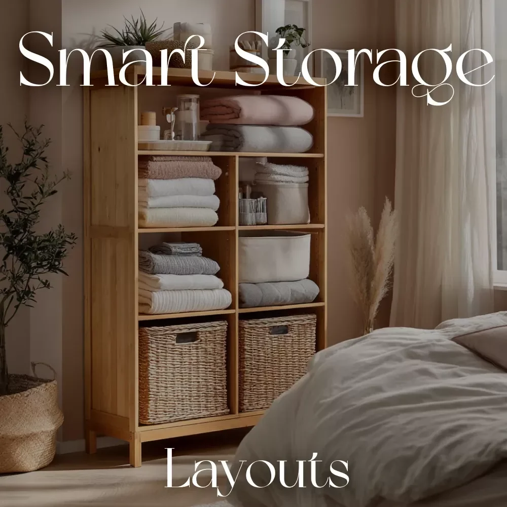 Smart Storage Layouts | Space-Saving Home Organization Guide | Digital Download eBook for Efficient Storage, Multipurpose Room Design & AI-Powered Planning