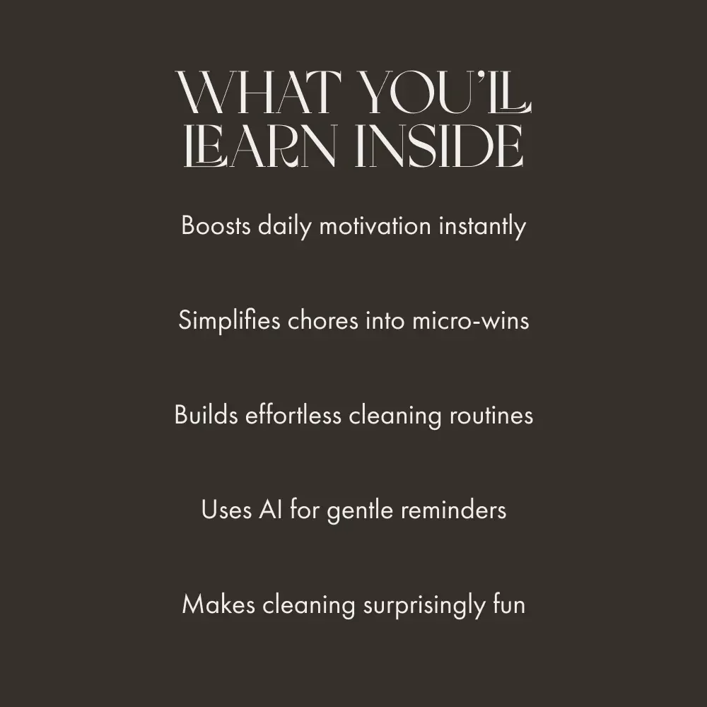 Clean-ish: Winning the Battle Against Motivation Gaps | Digital Cleaning Motivation Guide | What to Do When You Have No Motivation to Clean | Printable & Instant Download