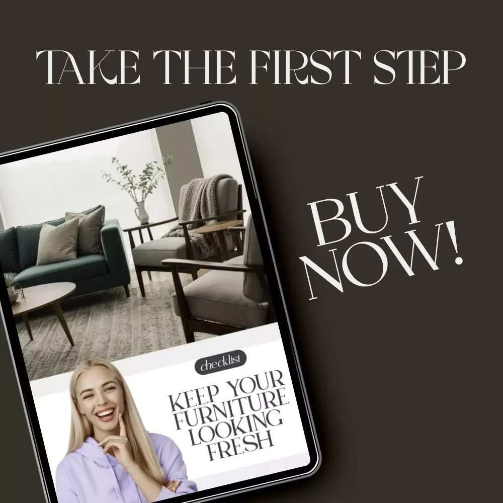 Keep Your Furniture Looking Fresh – Printable Home Care Checklist | Digital Download for How to Keep Furniture Looking New Longer | Easy Furniture Maintenance & Cleaning Guide