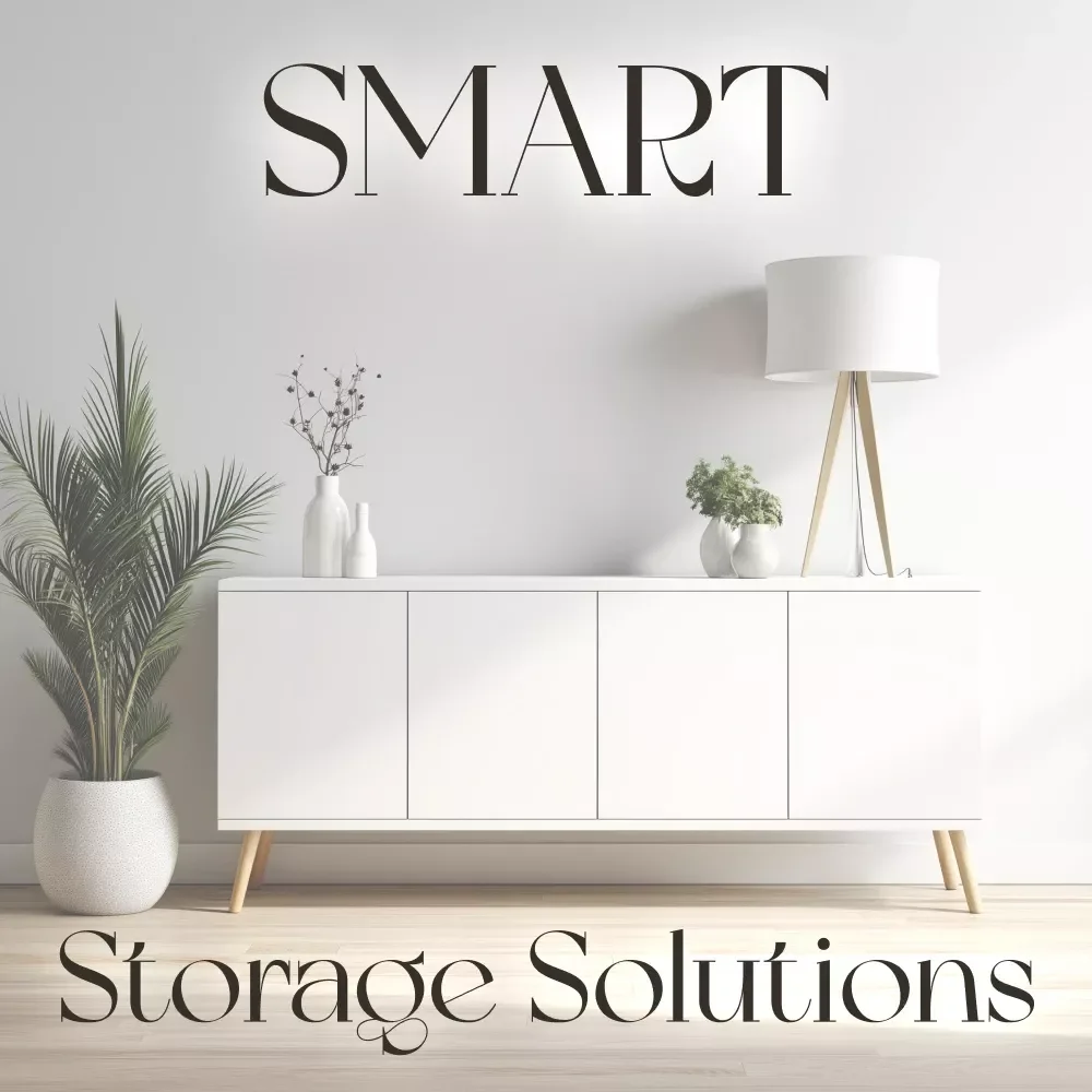 Smart Storage Solutions for a Clutter-Free Space | Bathroom Organization eBook | Organizing Bathroom Storage Tips & AI Smart Home Guide