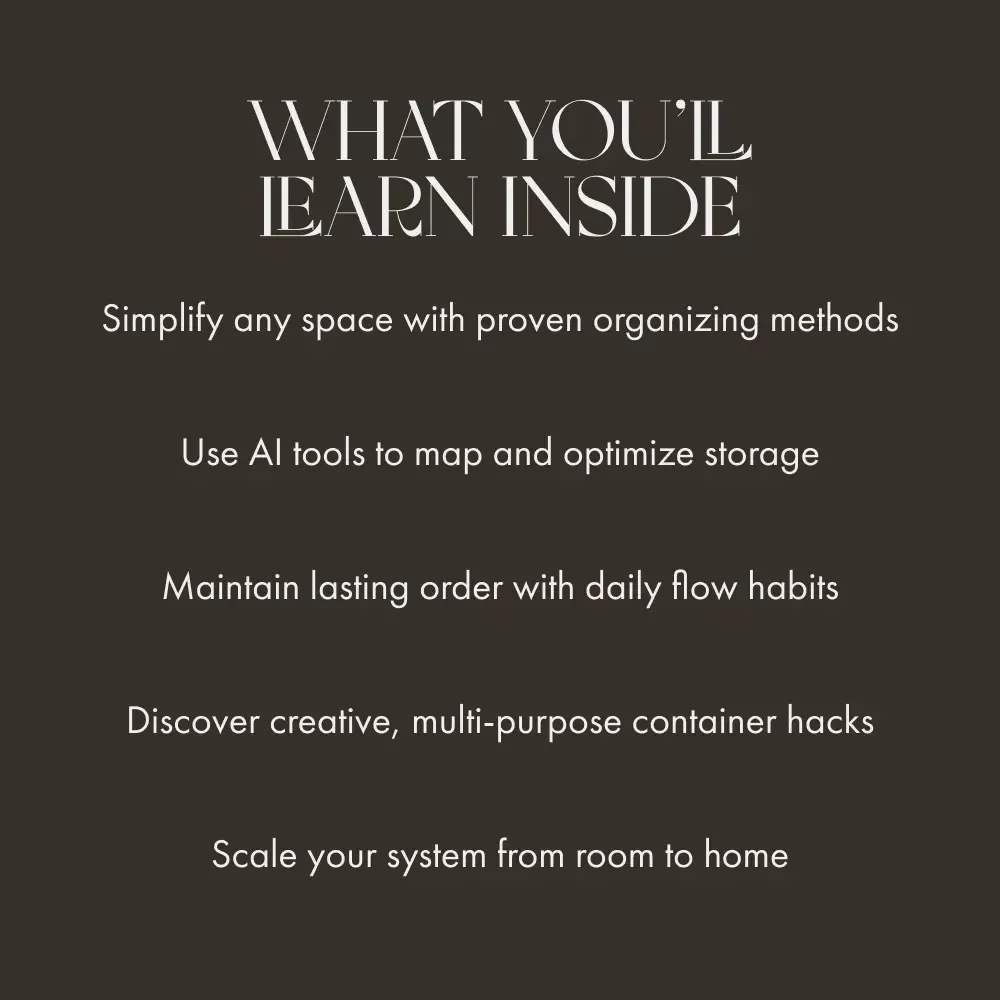 Mastering Storage Containers for Effortless Organization | Home Organization eBook | Decluttering & Space Optimization Digital Guide