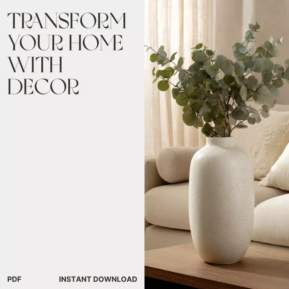 Mood by Design: Transform Your Home with Decor | Digital Home Styling Guide | How to Use Decor to Create Mood | AI Interior Design Tips
