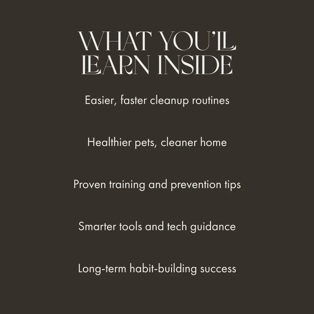 Oops! Pet Messes & How to Handle Them: A Smart Owner’s Guide | Pet Accident Cleanup eBook | Digital Download for Pet Owners | What to Do When Pets Make Mess in the House | Training, Cleaning & Prevention Tips