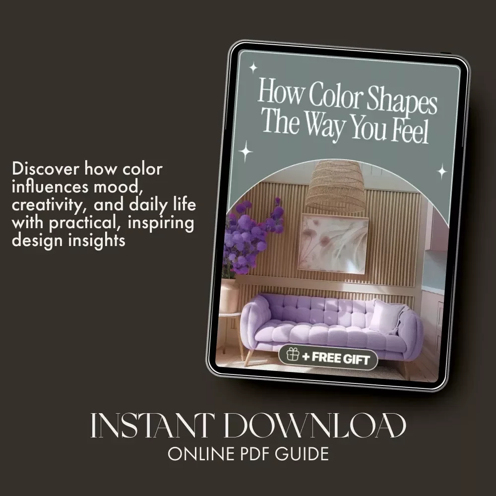 How Color Shapes the Way You Feel – Digital eBook Guide | Color Psychology, Mood Boosting Design, Home Décor & Creative Inspiration Download