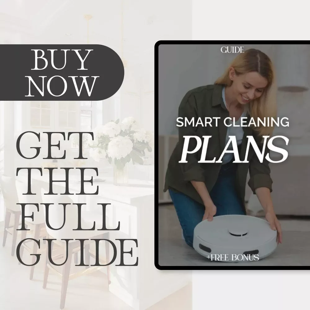 Smart Cleaning Plans | AI Cleaning Schedule Guide, Digital Cleaning Checklist & Automation eBook for Stress-Free Home Organization