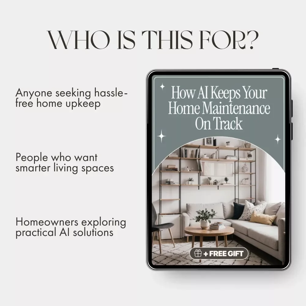 How AI Keeps Your Home Maintenance on Track | Smart Home Care Digital Guide | Learn How to Use AI to Track Home Maintenance Easily