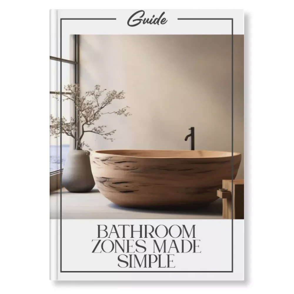 Bathroom Zones Made Simple | How to Create Bathroom Zones Guide for Functional & Stylish Spaces | Digital Download Home Design eBook