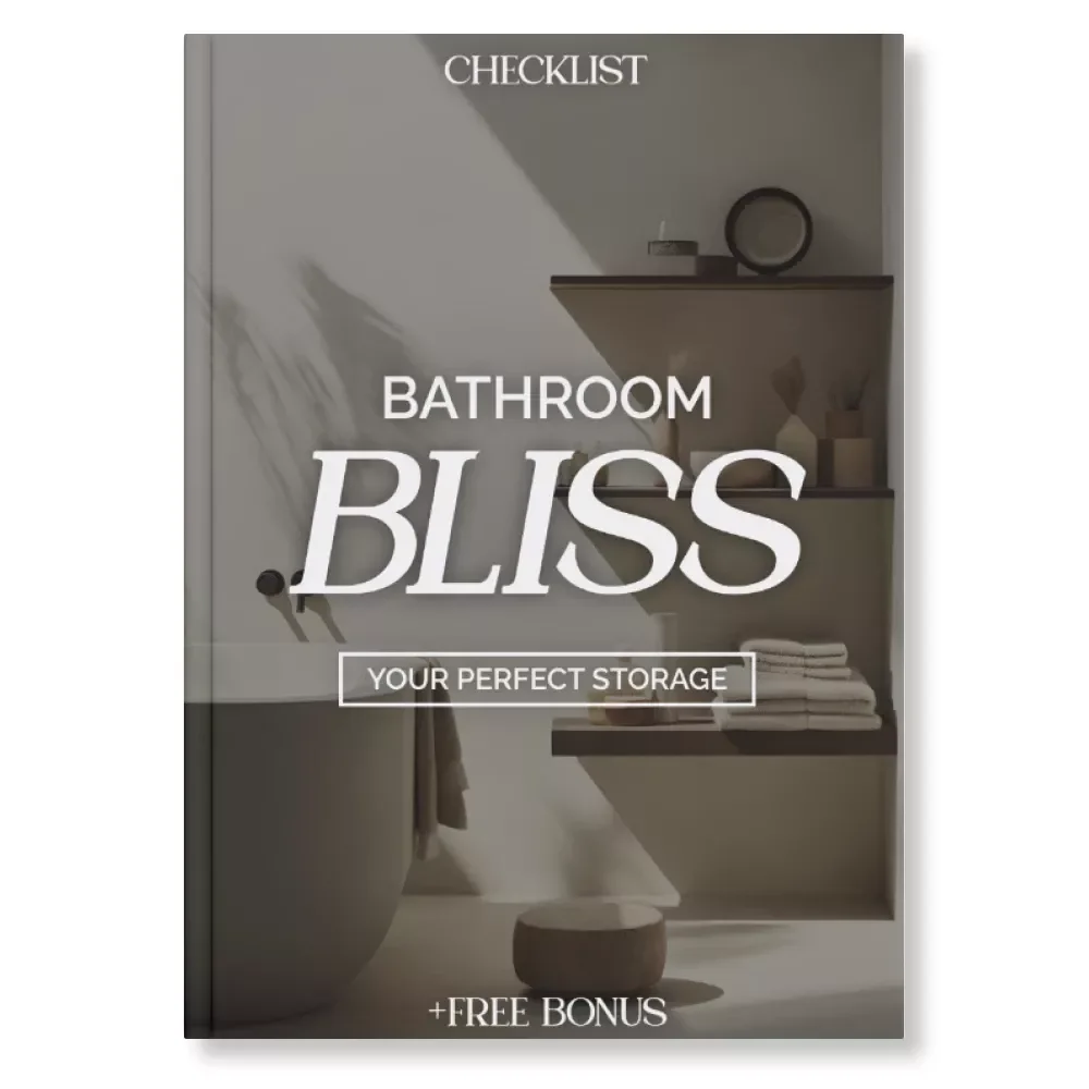 Bathroom Bliss: Your Perfect Storage Checklist | Digital Download | How to Add Bathroom Storage Ideas for a Stylish, Clutter-Free Space