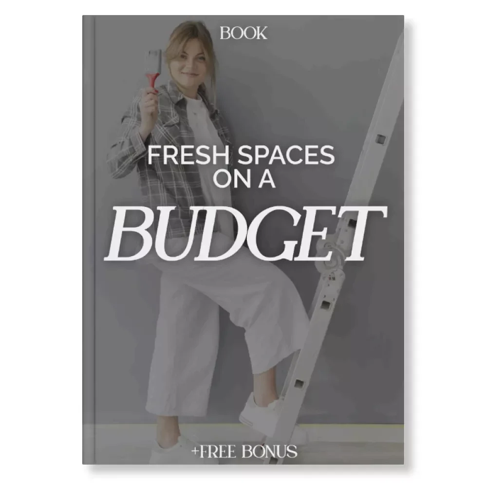 Fresh Spaces on a Budget | eBook for How to Refresh Rooms on a Budget | DIY Home Decor, Budget-Friendly Room Makeover Guide, Digital Download