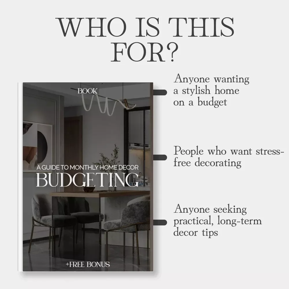 A Guide to Monthly Home Decor Budgeting – How to Plan Monthly Decor Spending for a Stylish, Affordable Home