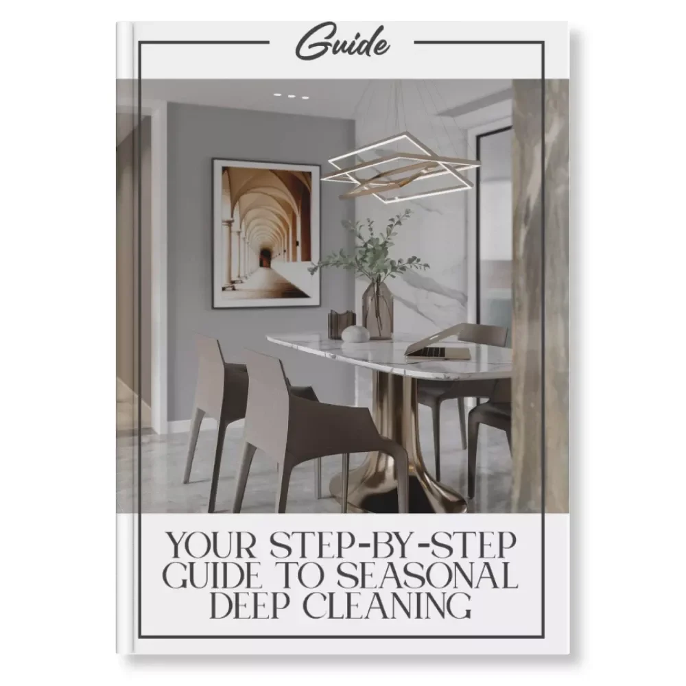 Your Step-by-Step Guide to Seasonal Deep Cleaning – Digital Download eBook, Checklist & Home Cleaning Planner for Health, Mood & Productivity