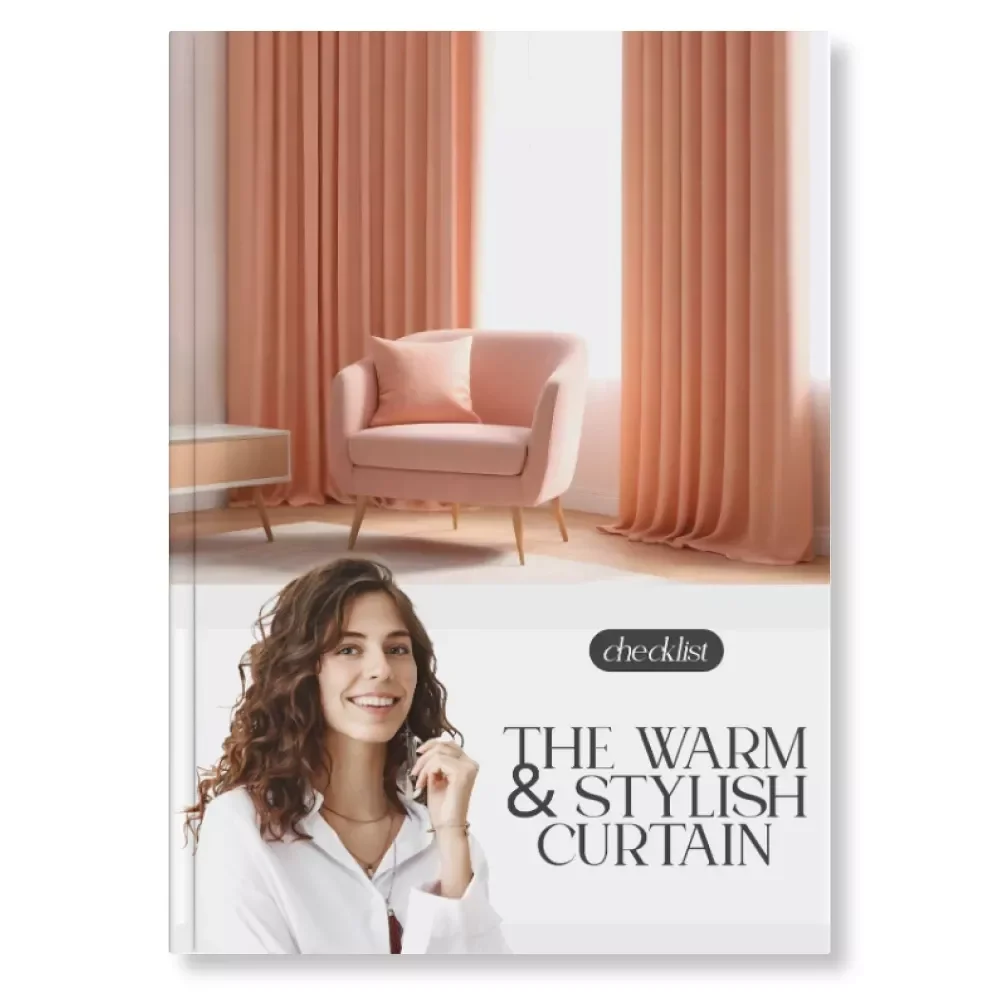 The Warm & Stylish Curtain Checklist | Digital Download for Home Décor Lovers | Tips for Choosing Curtains for Warmth and Style