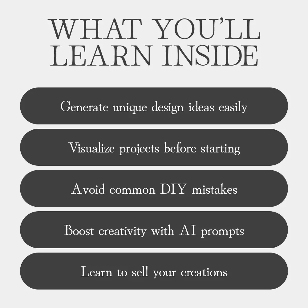 AI-Powered Upcycling: Smart Ideas to Transform Your Home | Digital Guide on How to Use AI for Upcycling Ideas | Creative eBook for Home Design, DIY & Sustainable Living