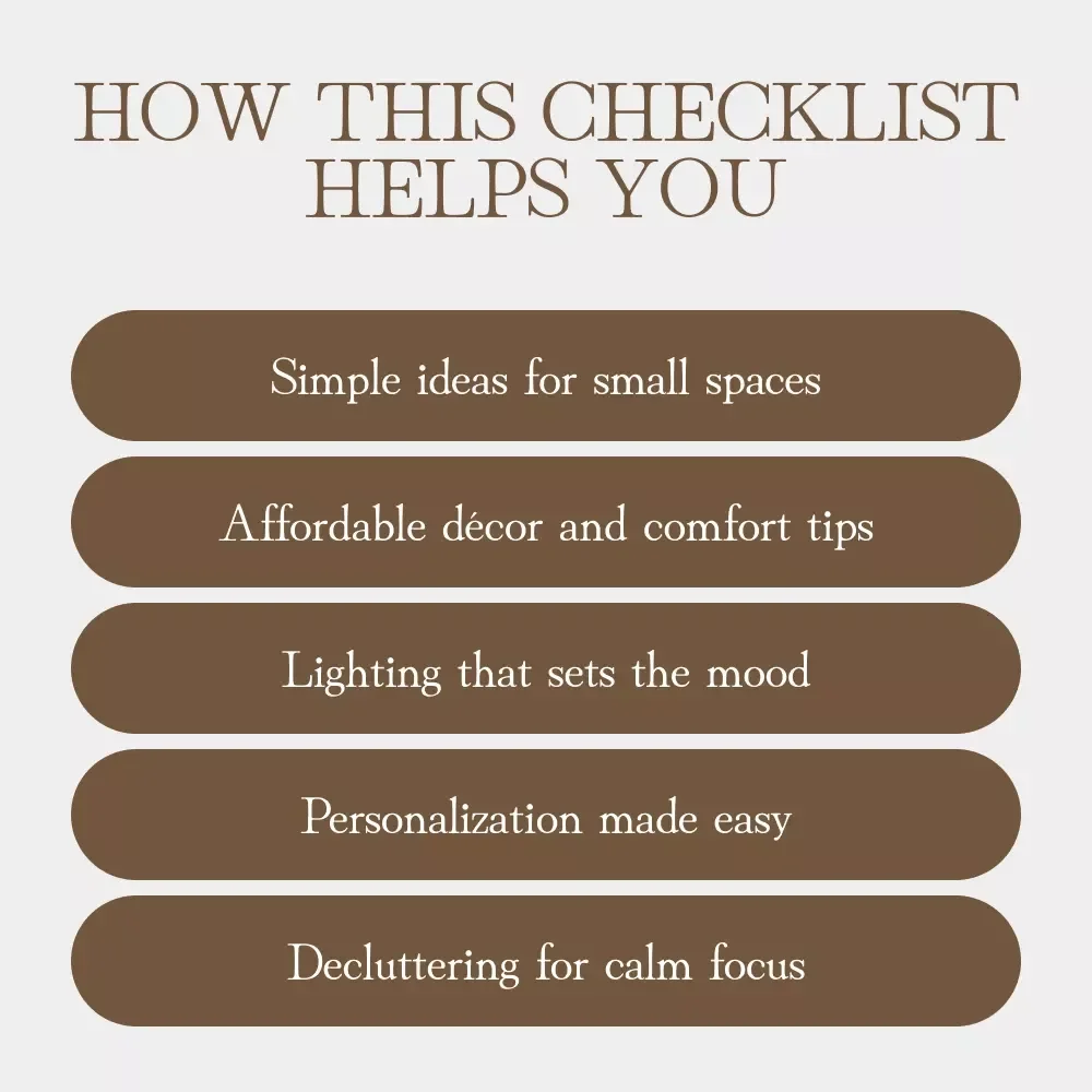 The Cozy Reader’s Setup Guide | Printable Checklist for How to Create a Cozy Reading Nook | Reading Corner Ideas for Book Lovers