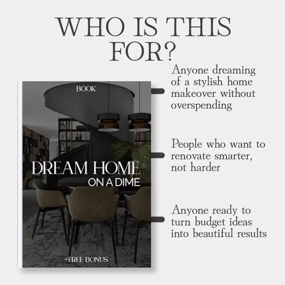 Dream Home on a Dime | Budget Renovation eBook | Affordable Home Makeover Guide | DIY Renovation Tips
