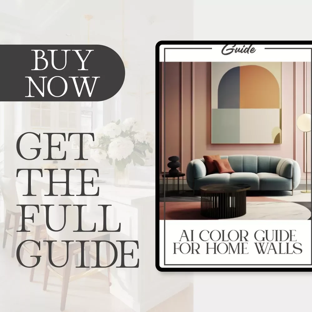 AI Color Guide for Home Walls | Digital Download | How to Use AI to Choose Wall Colors | Smart Interior Design eBook for Modern Homes