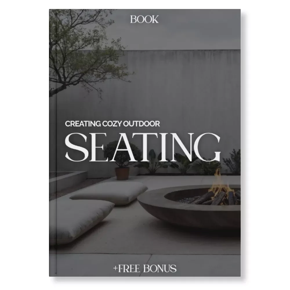 Creating Cozy Outdoor Seating | eBook Guide for Transforming Your Patio into a Warm, Inviting Haven | Best Way to Create Cozy Outdoor Seating with Style & AI Tips