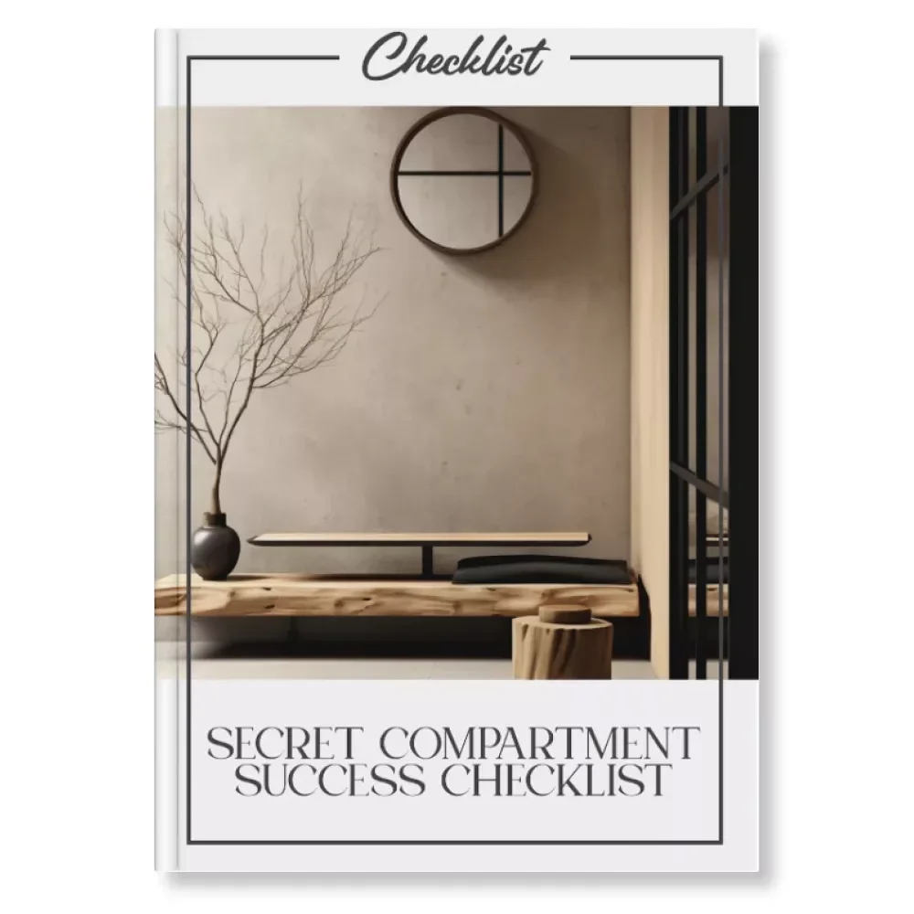 Secret Compartment Success Checklist: Ultimate Tips for Secret Compartments, DIY Hiding Spots & Clever Concealment Guide