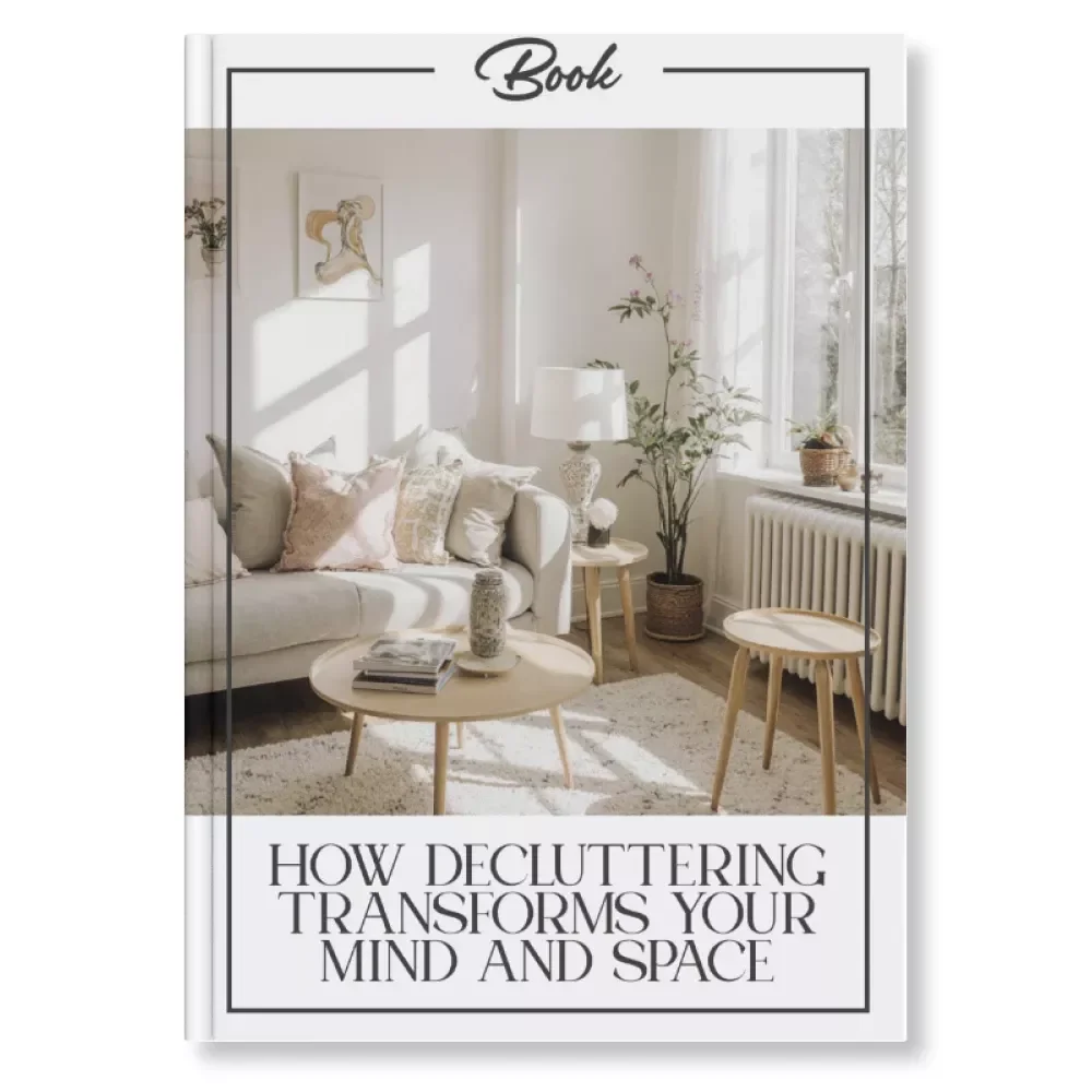 How Decluttering Transforms Your Mind and Space | Digital eBook for Calm Living | Why Decluttering Helps You Feel Calm | Home Organization & Mindset Reset Guide