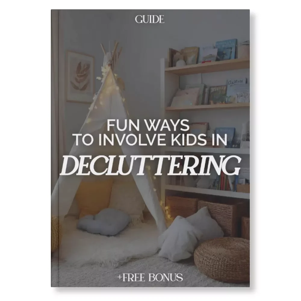 Fun Ways to Involve Kids in Decluttering | Family Decluttering Guide | How to Involve Kids in Decluttering | Printable Digital Download for Parents