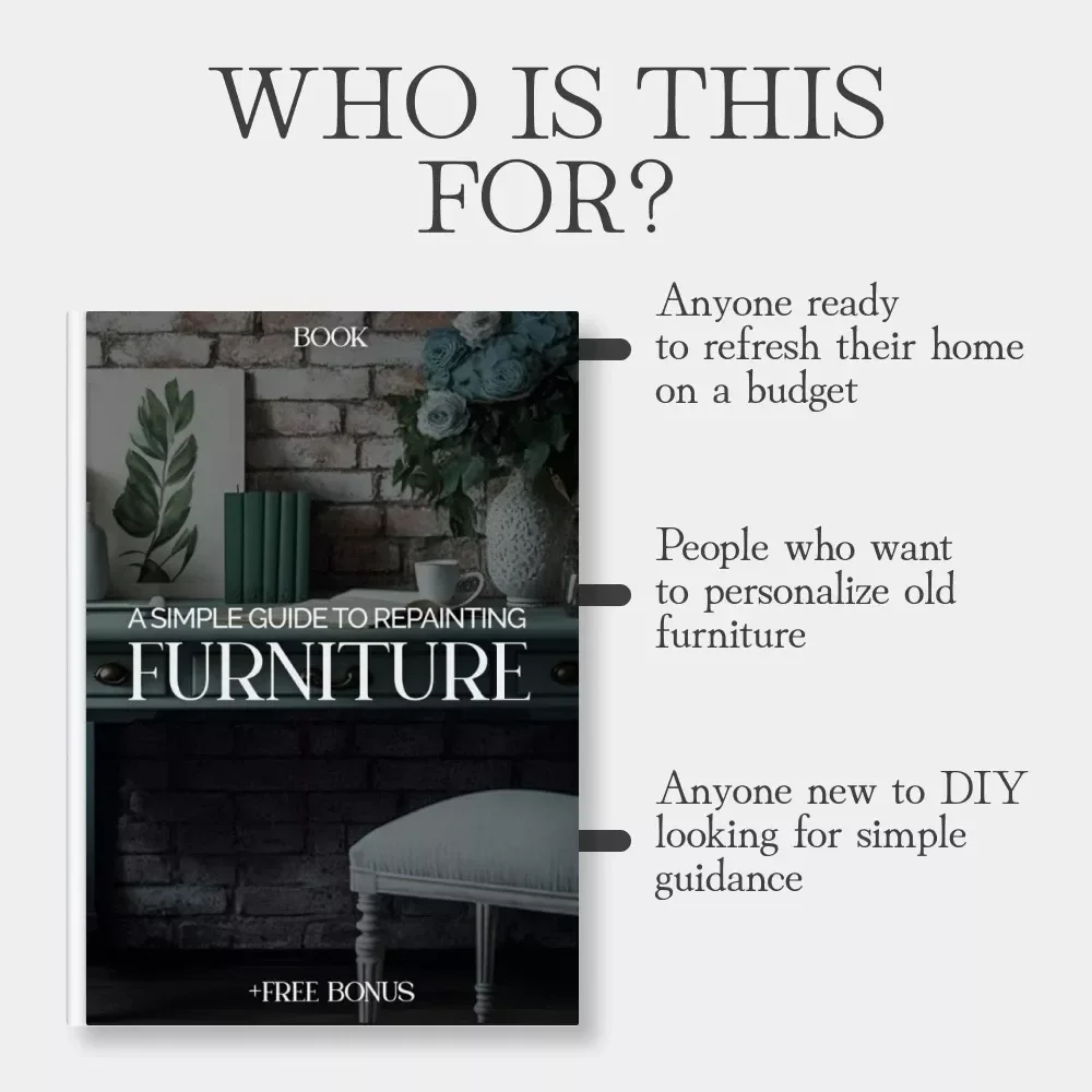 A Simple Guide to Repainting Furniture | How to Repaint Furniture Easily | DIY Home Makeover eBook for Beginners and Enthusiasts
