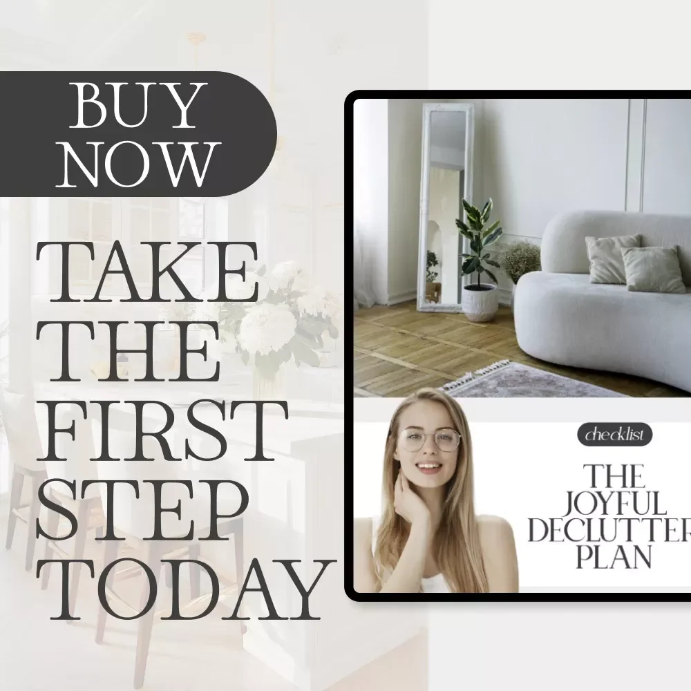 The Joyful Declutter Plan | Printable Checklist for a Fun, Easy, and Motivating Home Reset | Digital Download for Mindful Organization | How to Make Decluttering Fun and Energizing