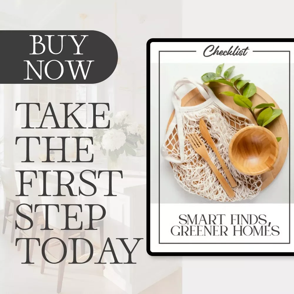 Smart Finds, Greener Homes | Printable Checklist on How to Use AI to Find Eco-Friendly Home Products | Sustainable Living Digital Download for Conscious Shoppers