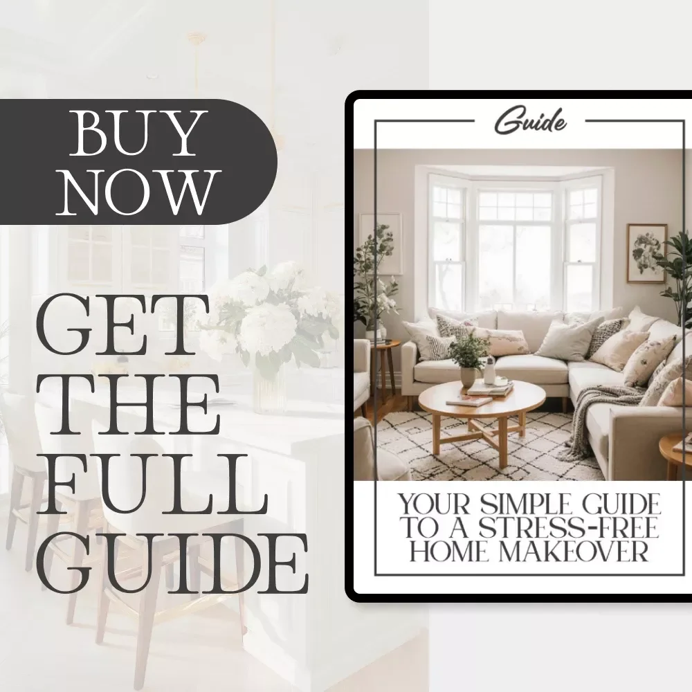 Your Simple Guide to a Stress-Free Home Makeover | Digital Guide for Planning a Simple Home Renovation Timeline | Printable PDF for Homeowners & DIY Remodel Enthusiasts