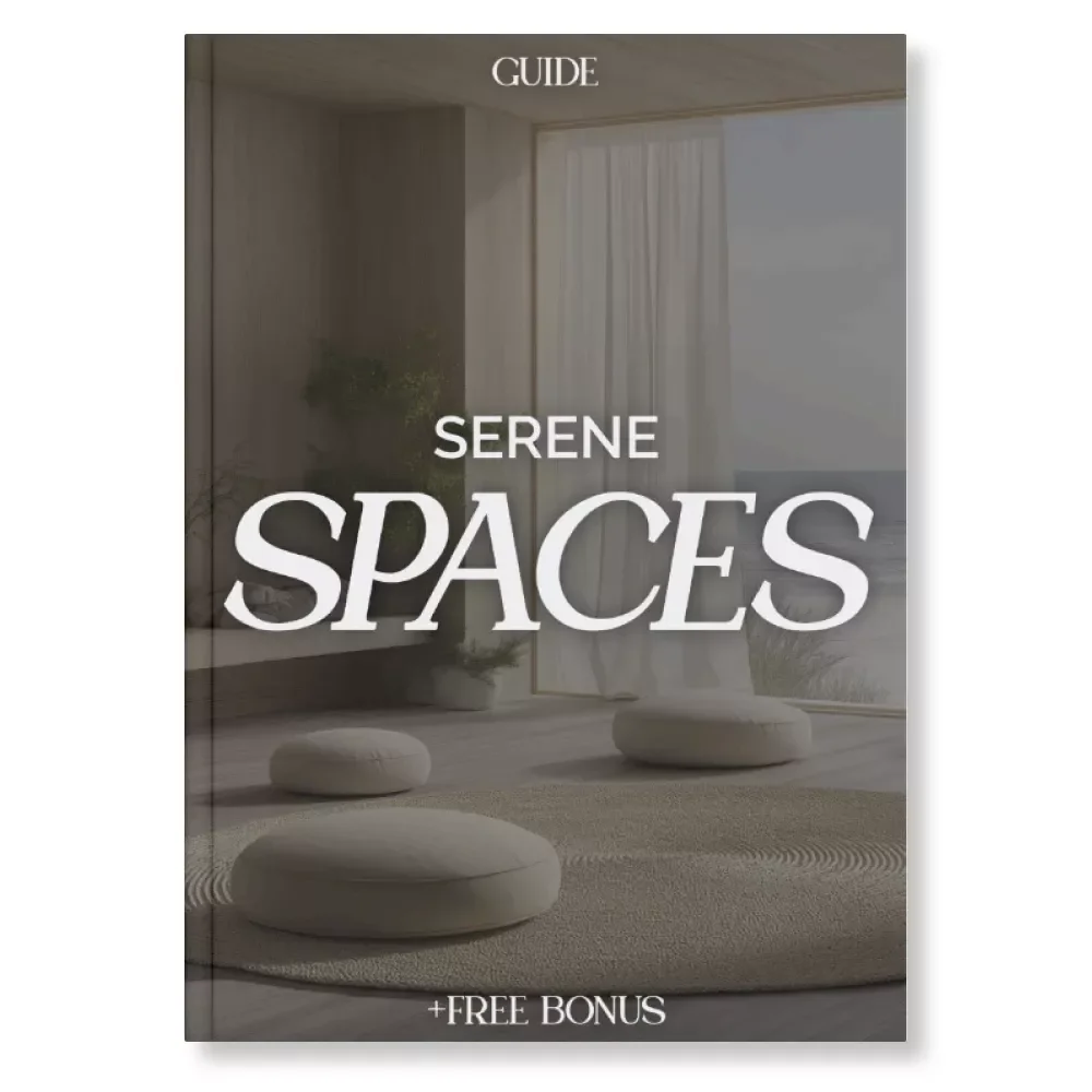 Serene Spaces | Digital Guide on How to Make Your Living Room More Relaxing | Cozy Atmosphere, Furniture Layout, Sensory Tricks & AI-Powered Design Ideas