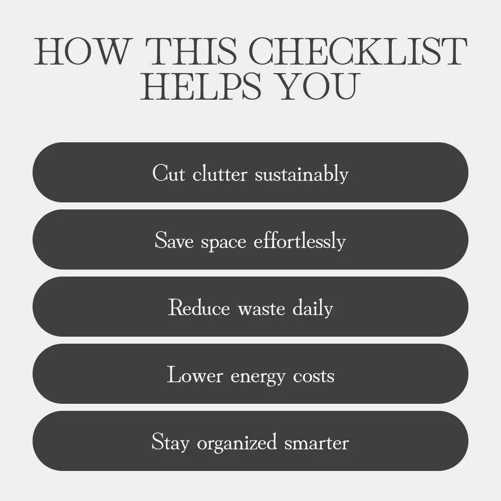 Green Storage Made Simple | Eco-Friendly Storage Checklist | Sustainable Home Organization Guide | Digital Download for Conscious Living | Tips for Eco Friendly Storage