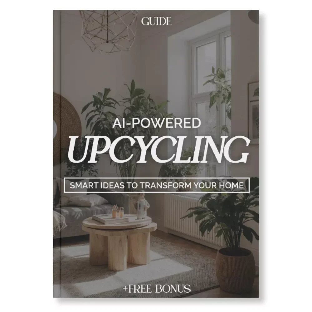 AI-Powered Upcycling: Smart Ideas to Transform Your Home | Digital Guide on How to Use AI for Upcycling Ideas | Creative eBook for Home Design, DIY & Sustainable Living